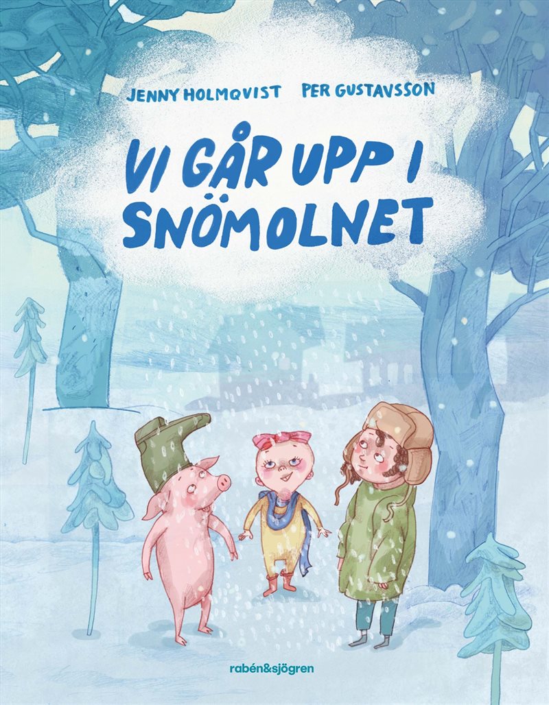 Vi går upp i snömolnet