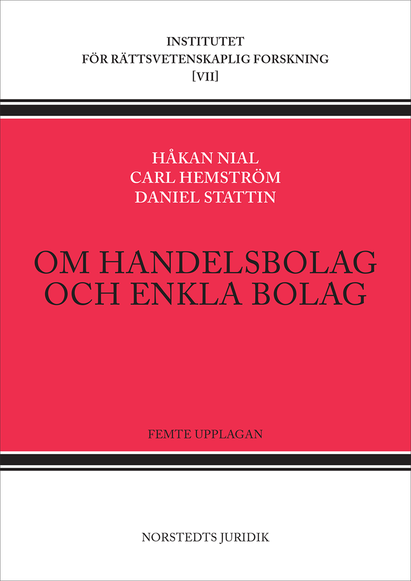 Om handelsbolag och enkla bolag