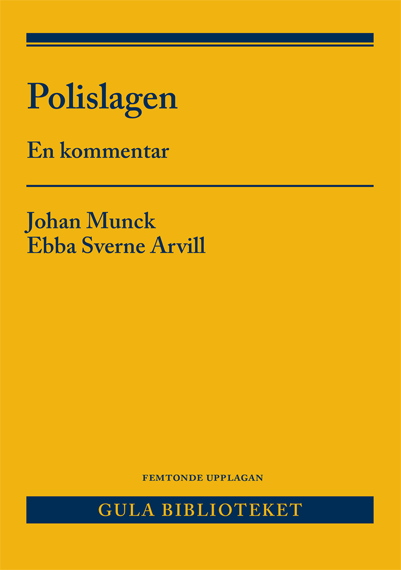 Polislagen : en kommentar