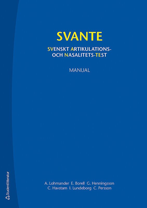 Svante Manual