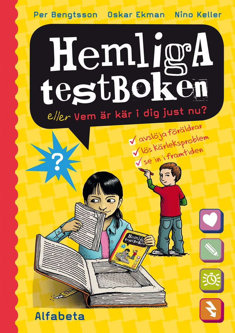 Hemliga testboken eller vem är kär i dig just nu?