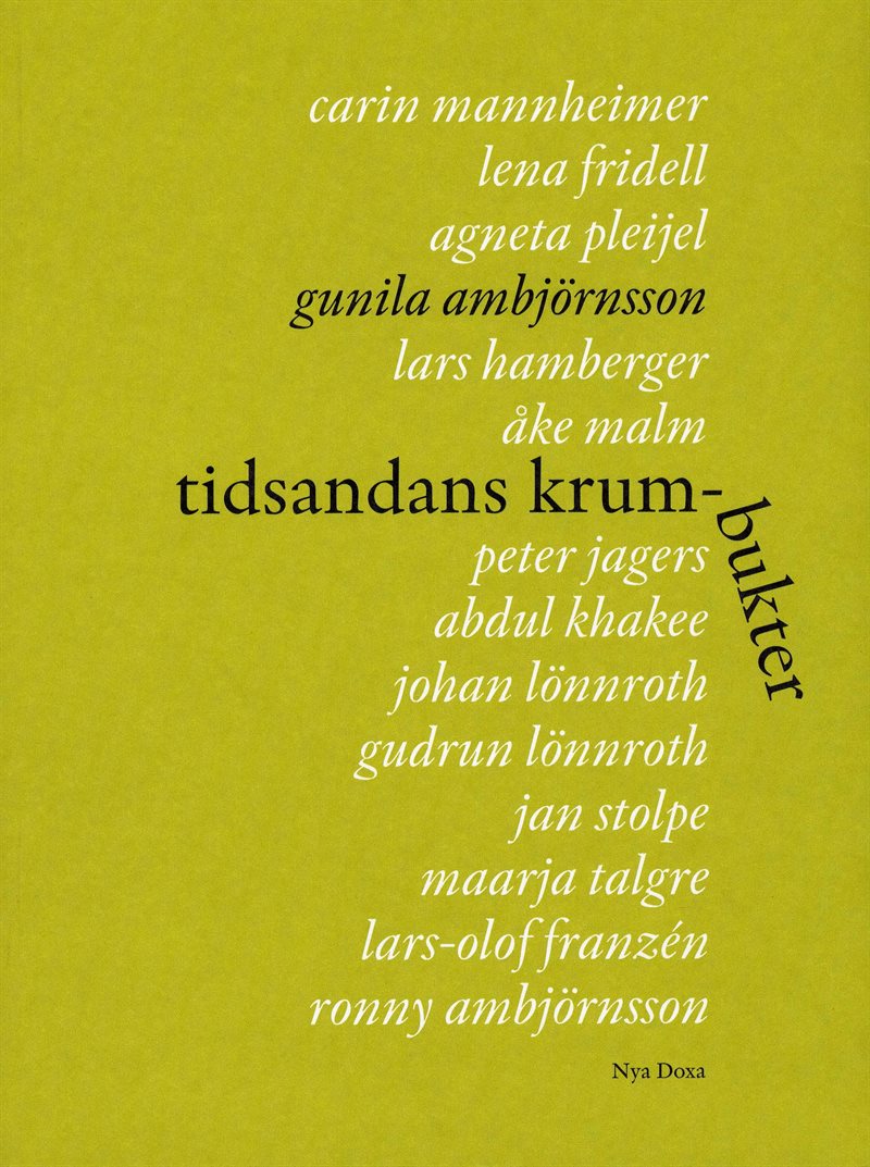 Tidsandans krumbukter