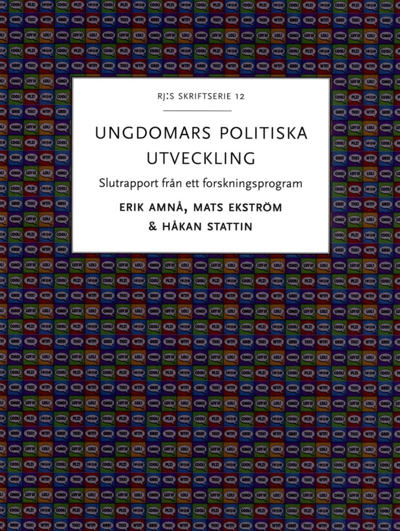 Ungdomars politiska utveckling : slutrapport från ett forskningsprogram