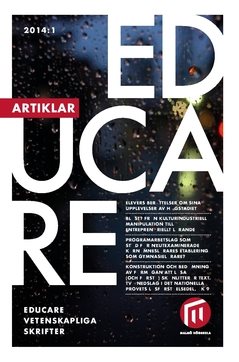 Educare 2014:1, Artiklar