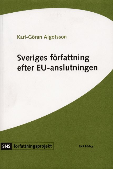 Sveriges författning efter EU-anslutningen