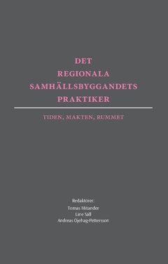 Det regionala samhällsbyggandets praktiker : tiden, makten, rummet