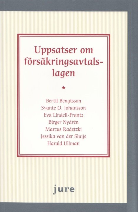 Uppsatser om försäkringsavtalslagen