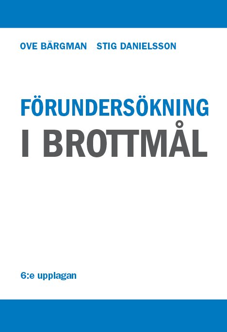 Förundersökning i brottmål