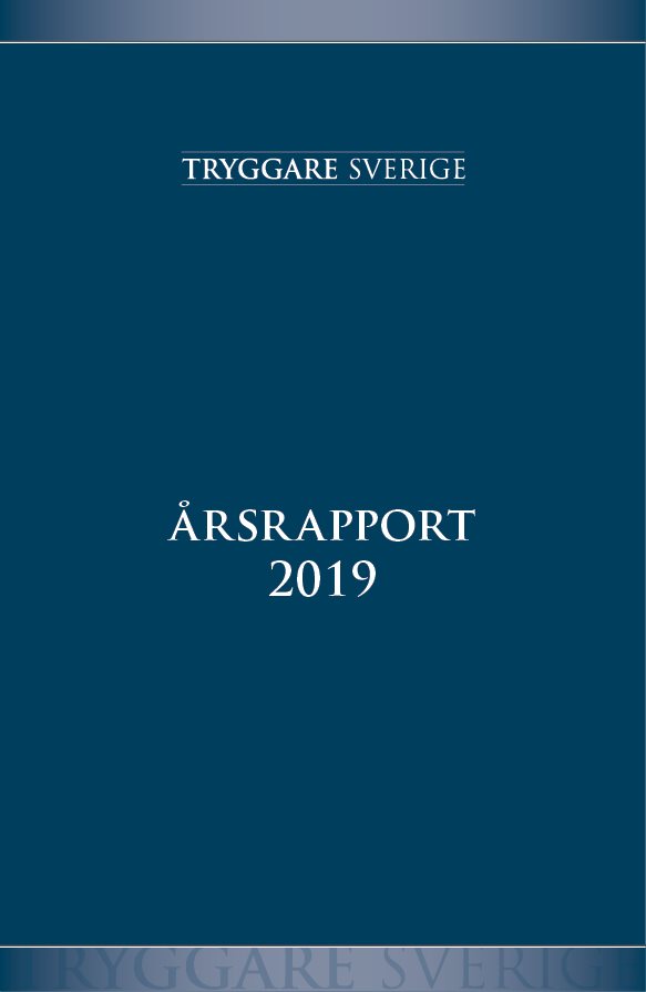 Stiftelsen Tryggare Sverige Årsrapport 2019