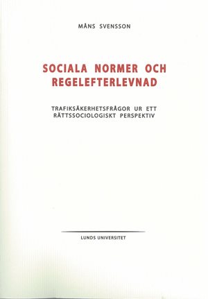 Sociala normer och regelefterlevnad