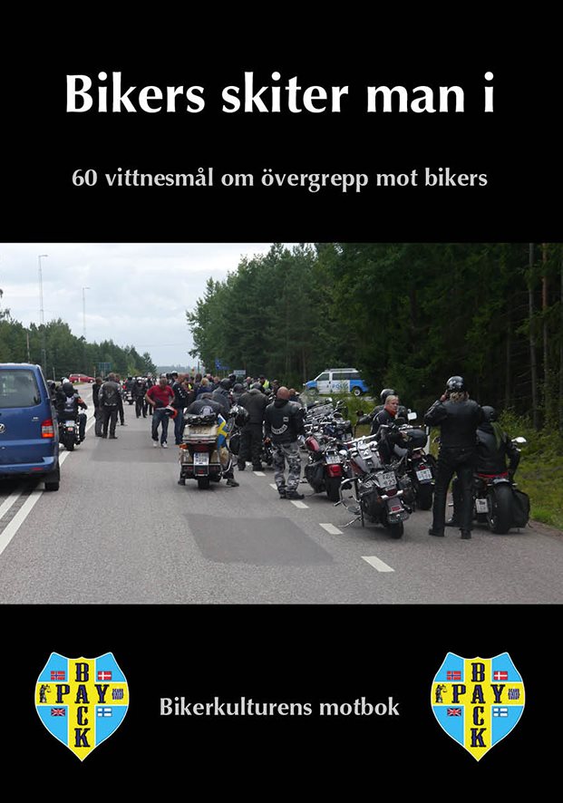 Bikers skiter man i