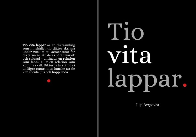 Tio vita lappar