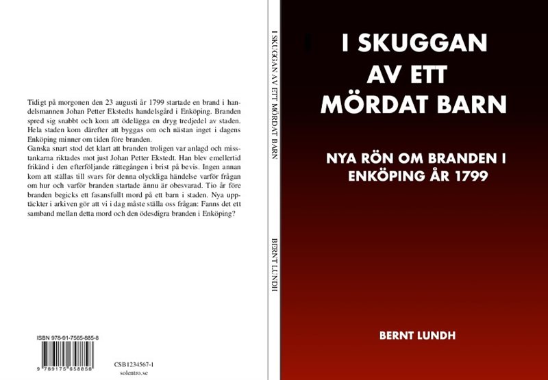 I skuggan av ett mördat barn : nya rön om stadsbranden i Enköping 1799