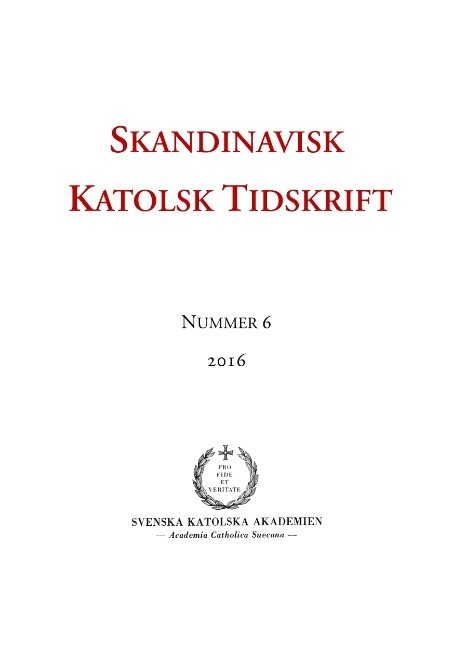 Skandinavisk Katolsk Tidskrift 6 (2016)