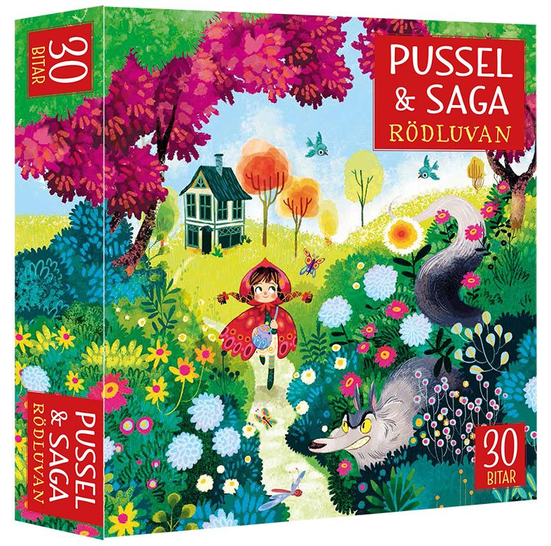 Pussel & saga. Rödluvan