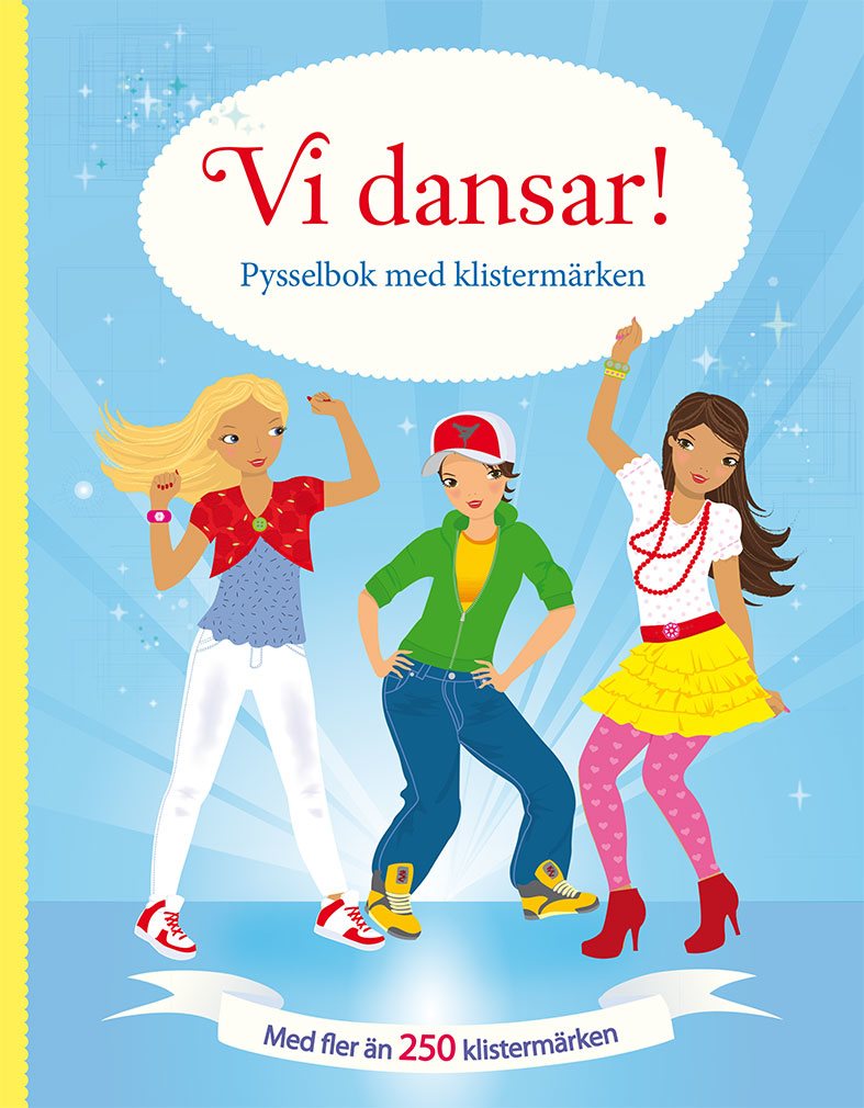 Vi dansar! Pysselbok med klistermärken