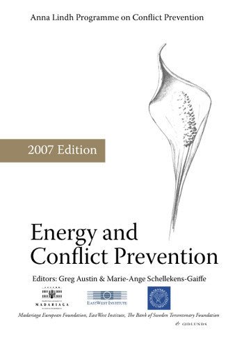 Energy and Conflict Prevention