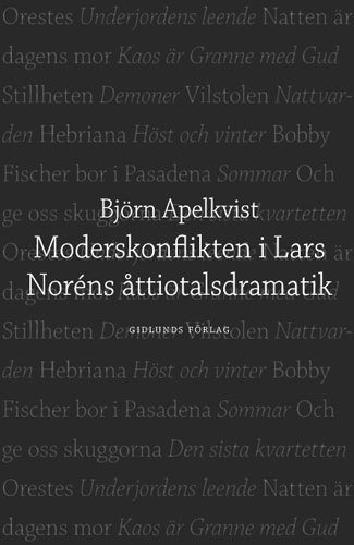 Moderskonflikten i Lars Noréns åttiotalsdramatik