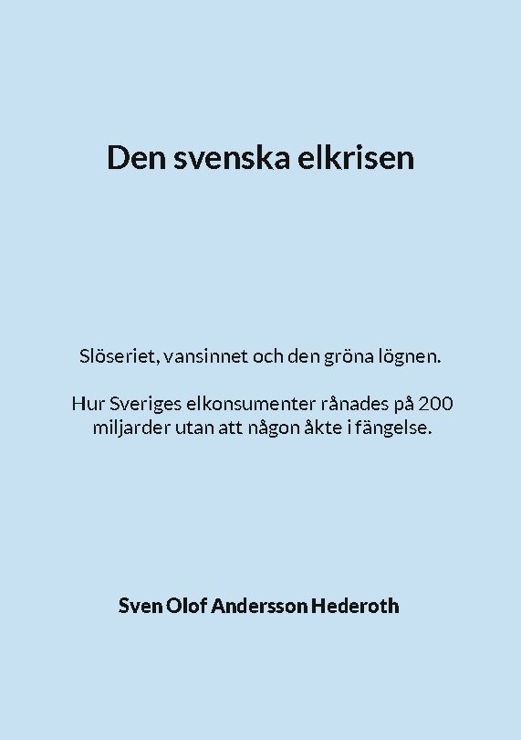 Den svenska elkrisen