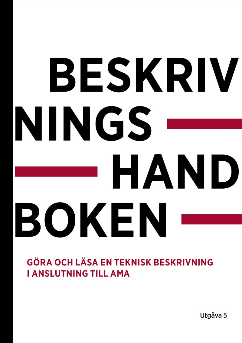 Beskrivningshandboken. Utg 5