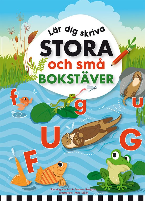 Lär dig skriva stora och små bokstäver