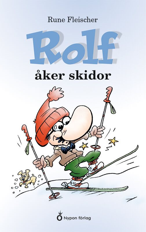 Rolf åker skidor