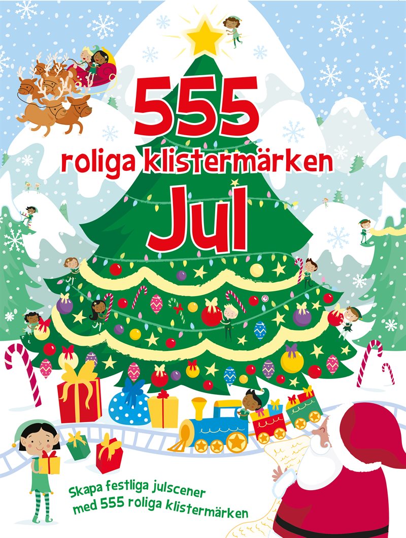 555 roliga klistermärken. Jul