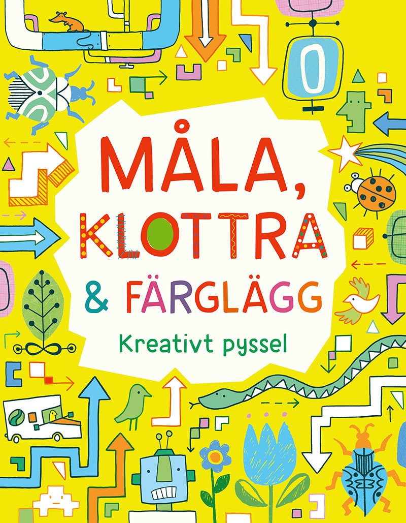 Måla, klottra & färglägg