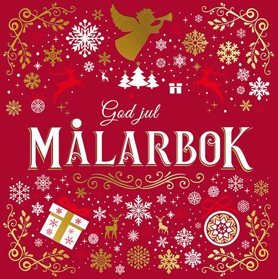 God jul : målarbok