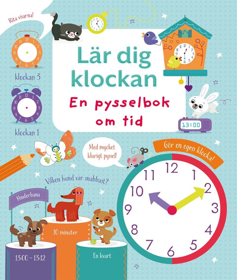 Lär dig klockan : en pysselbok om tid