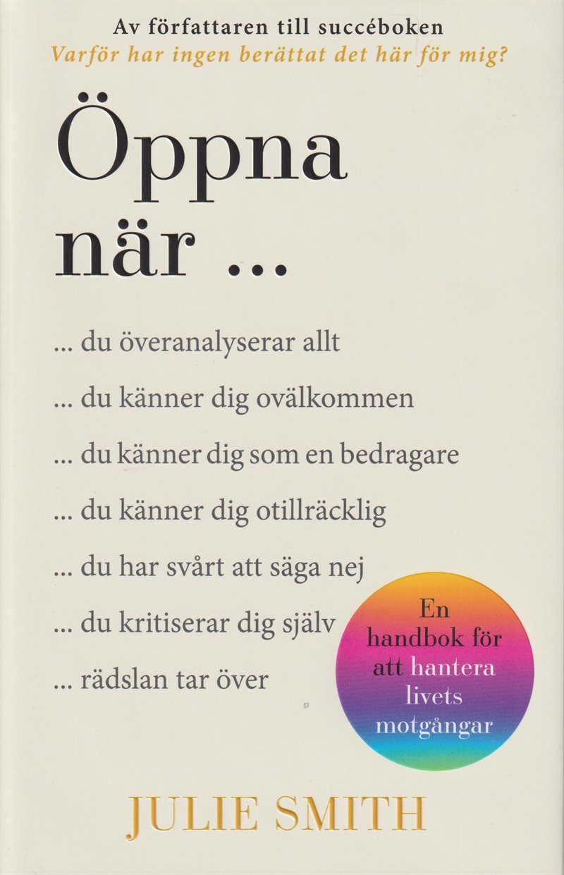 Öppna när - en handbok för att hantera livets motgångar