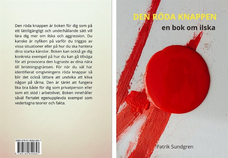 Den röda knappen, en bok om ilska