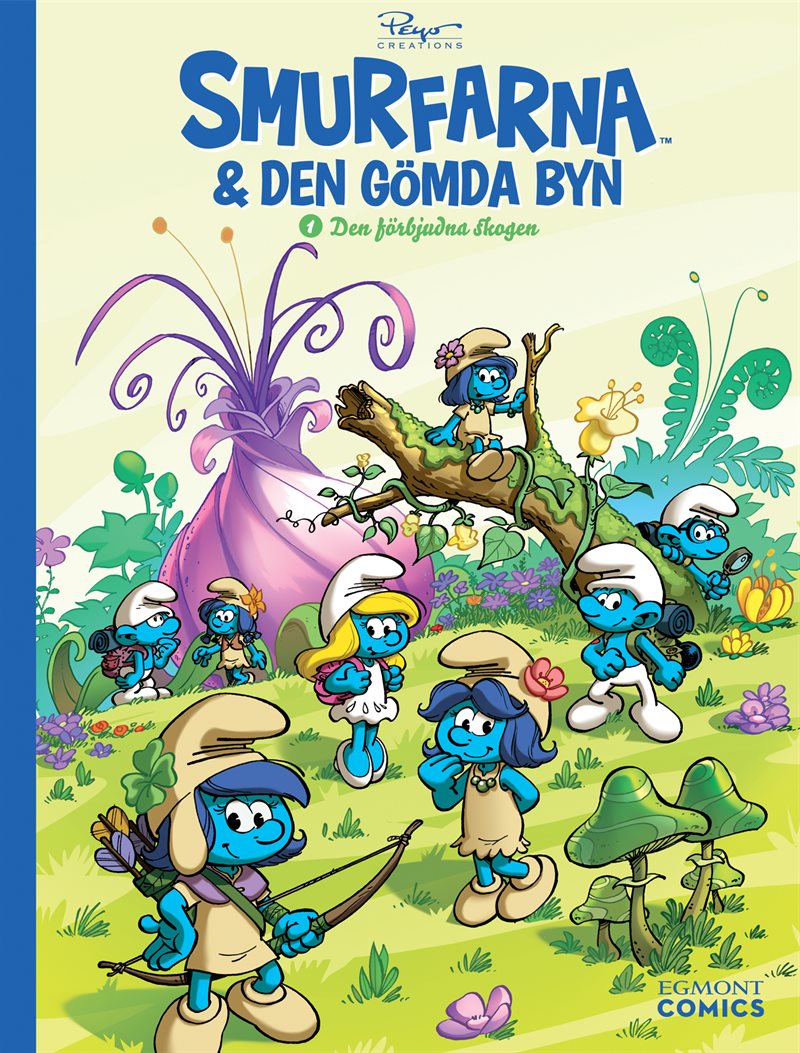 Smurfarna och den gömda byn. Den förbjudna skogen