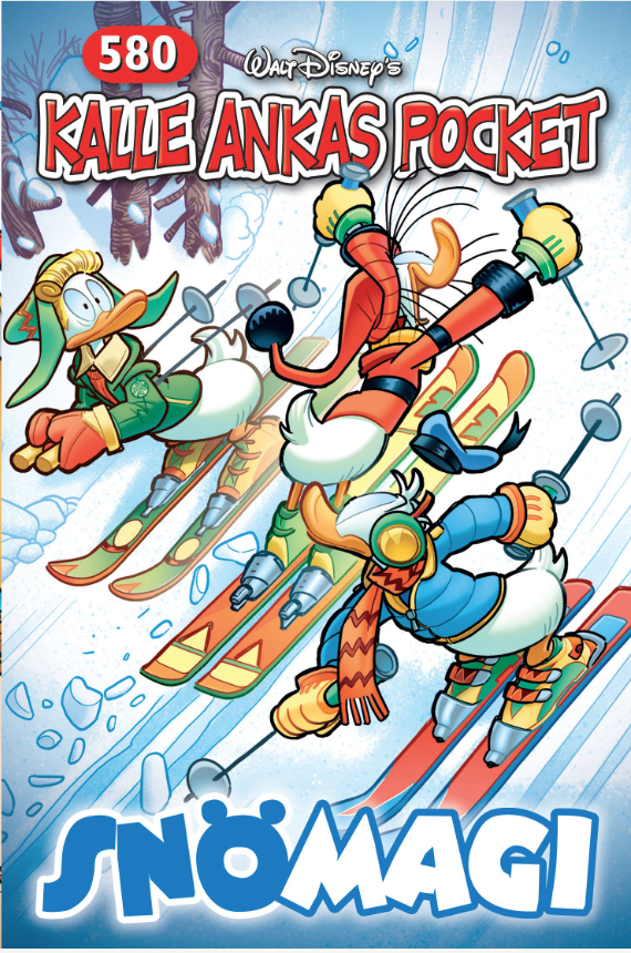 Kalle Ankas pocket 580. Snömagi