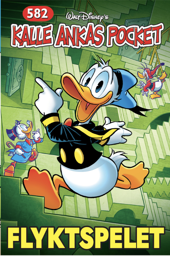 Kalle Ankas pocket 582. Flyktspelet
