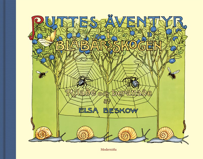 Puttes äventyr i blåbärsskogen