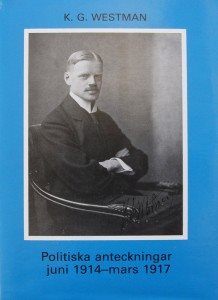 Politiska anteckningar juni 1914-mars 1917