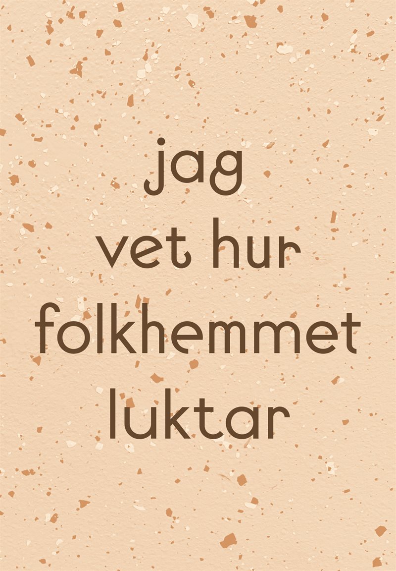 Jag vet hur folkhemmet luktar