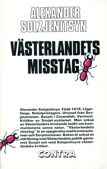 Västerlandets misstag