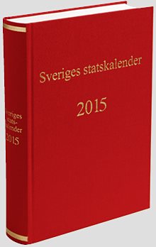 Sveriges statskalender 2015