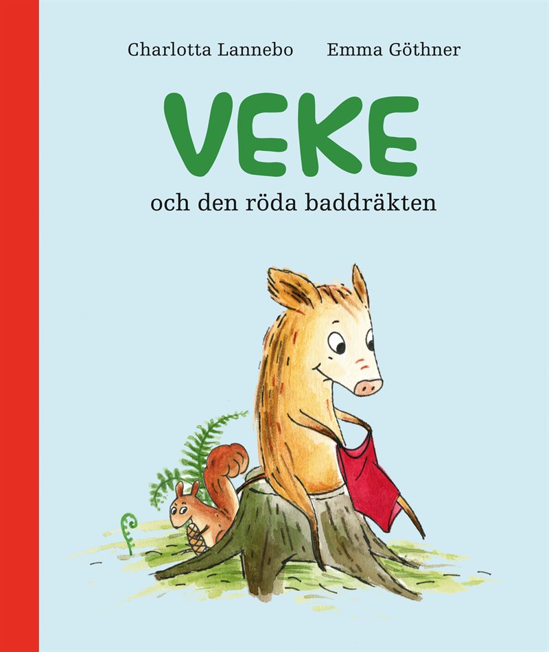 Veke och den röda baddräkten