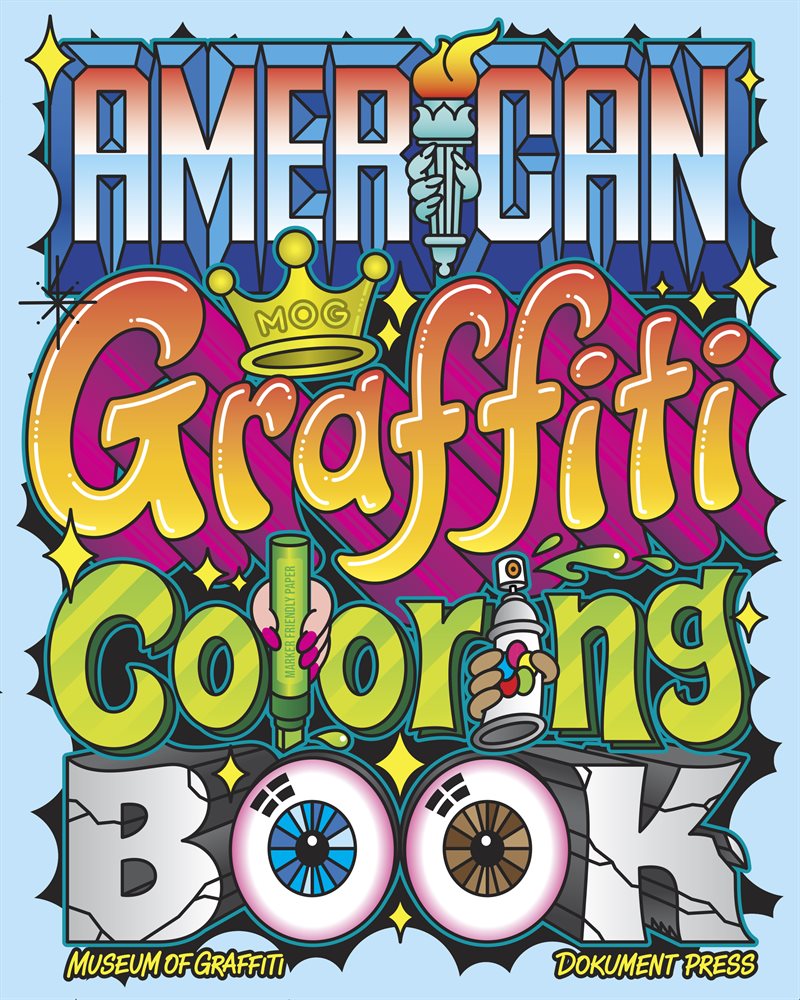 American Graffiti Coloring Book