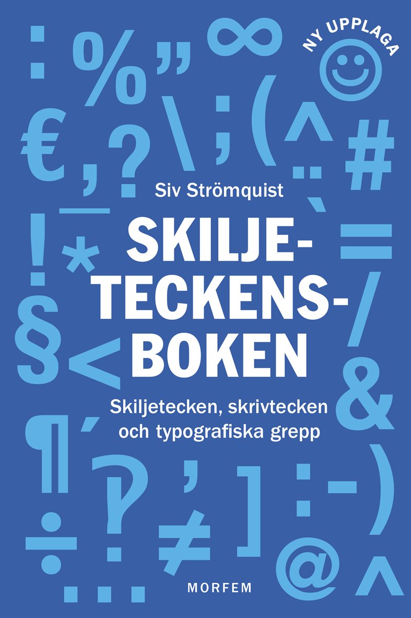 Skiljeteckensboken. Tredje upplagan