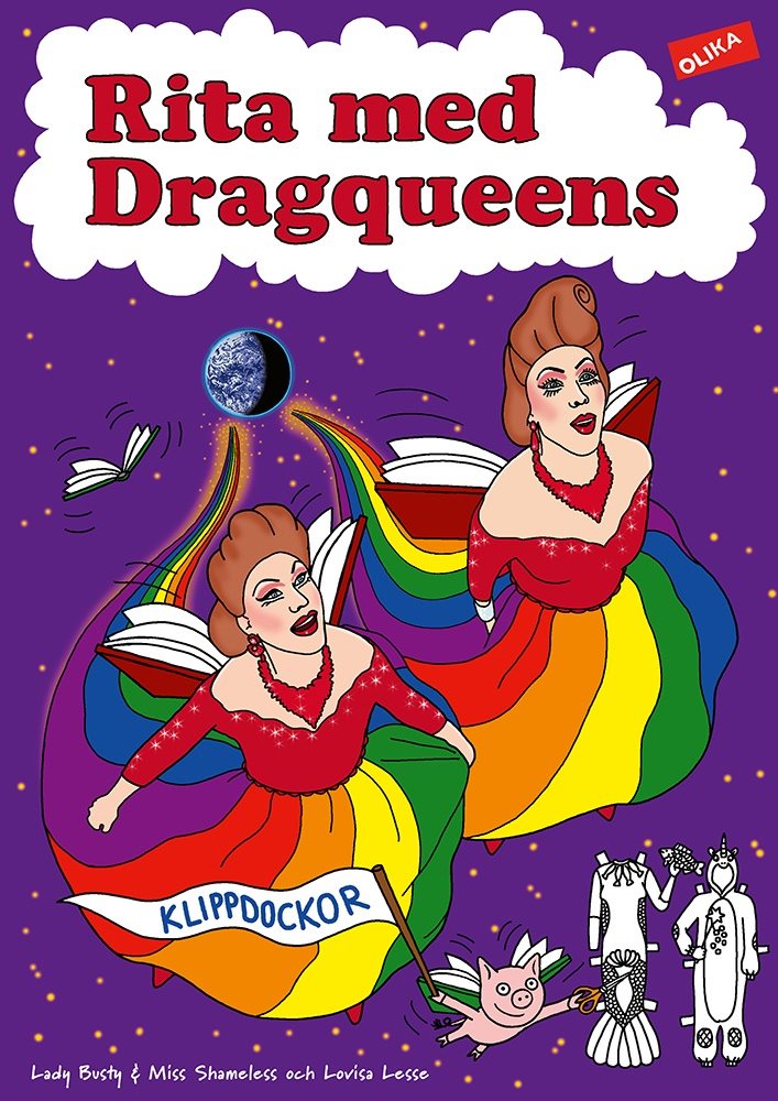 Rita med Dragqueens