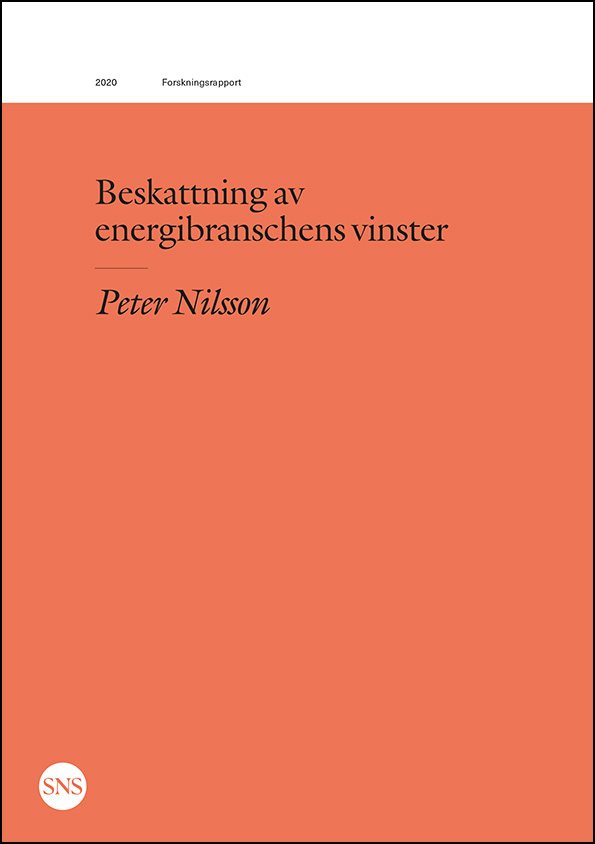 Beskattning av energibranschens vinster