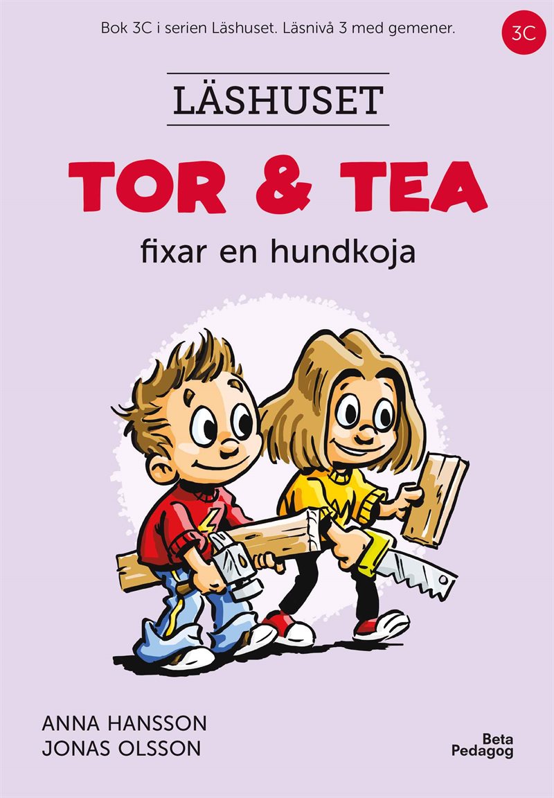 Tor och Tea fixar en hundkoja