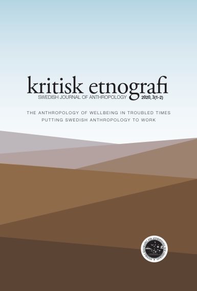 kritisk etnografi – Swedish Journal of Anthropology, 2020, Vol 3