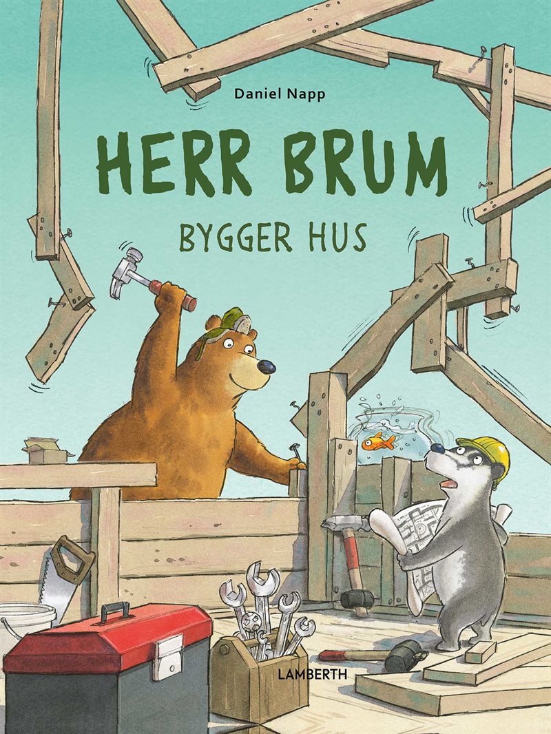 Herr Brum bygger hus