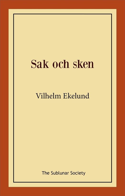 Sak och sken