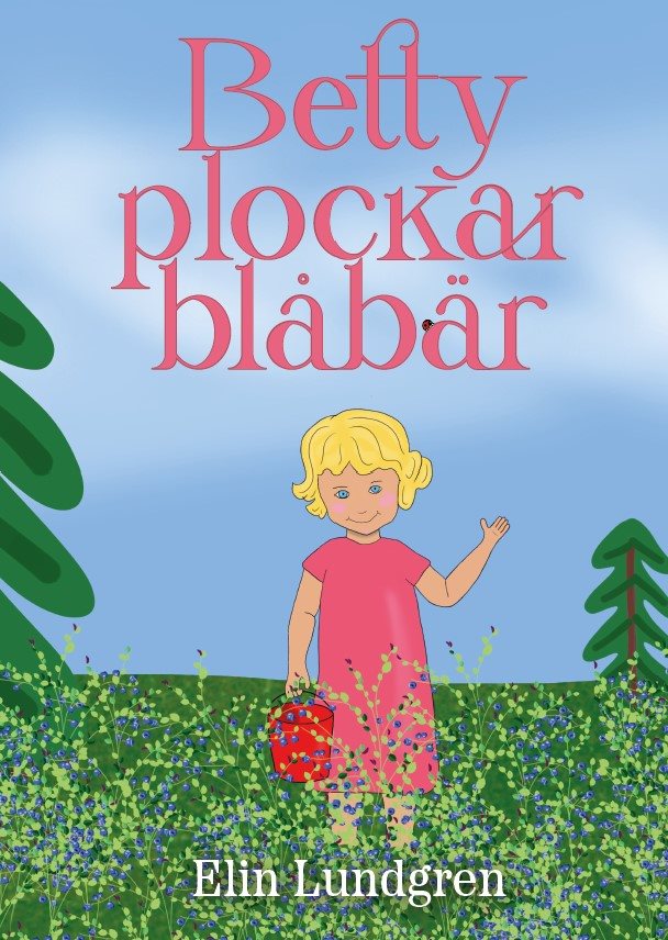 Betty plockar blåbär